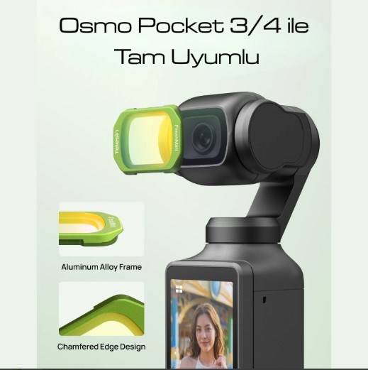 Osmo Pocket 4 FreshMint Filtresi