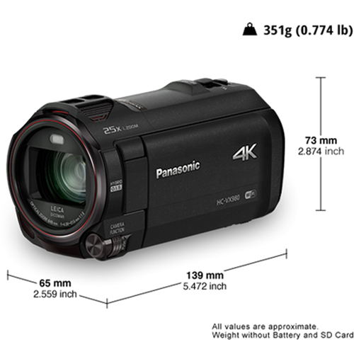 Panasonic HC-VX980EG-K 4K Ultra HD Video Kamera