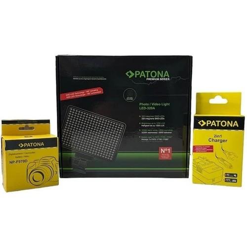 Patona 4295 Premium LED-320A Led Panel (Batarya Şarj Hediyeli)