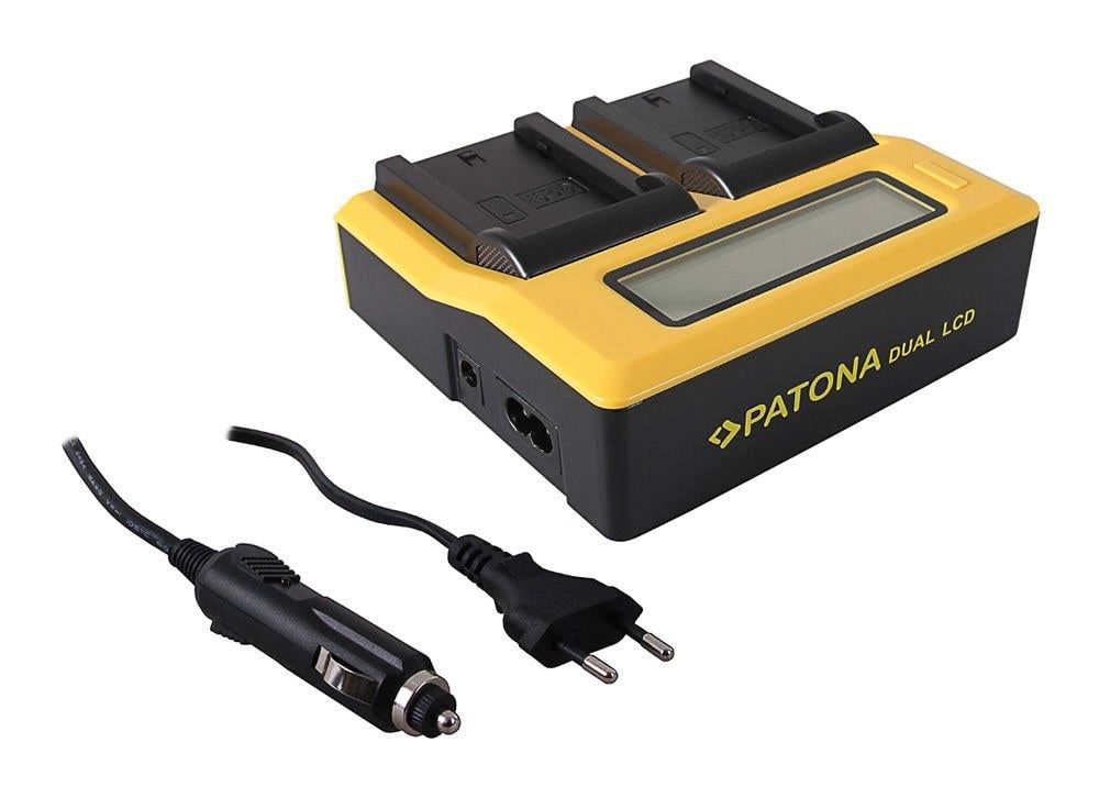 Patona İkili LCD Ekranlı USB Şarj Aleti Sony NP-FZ100