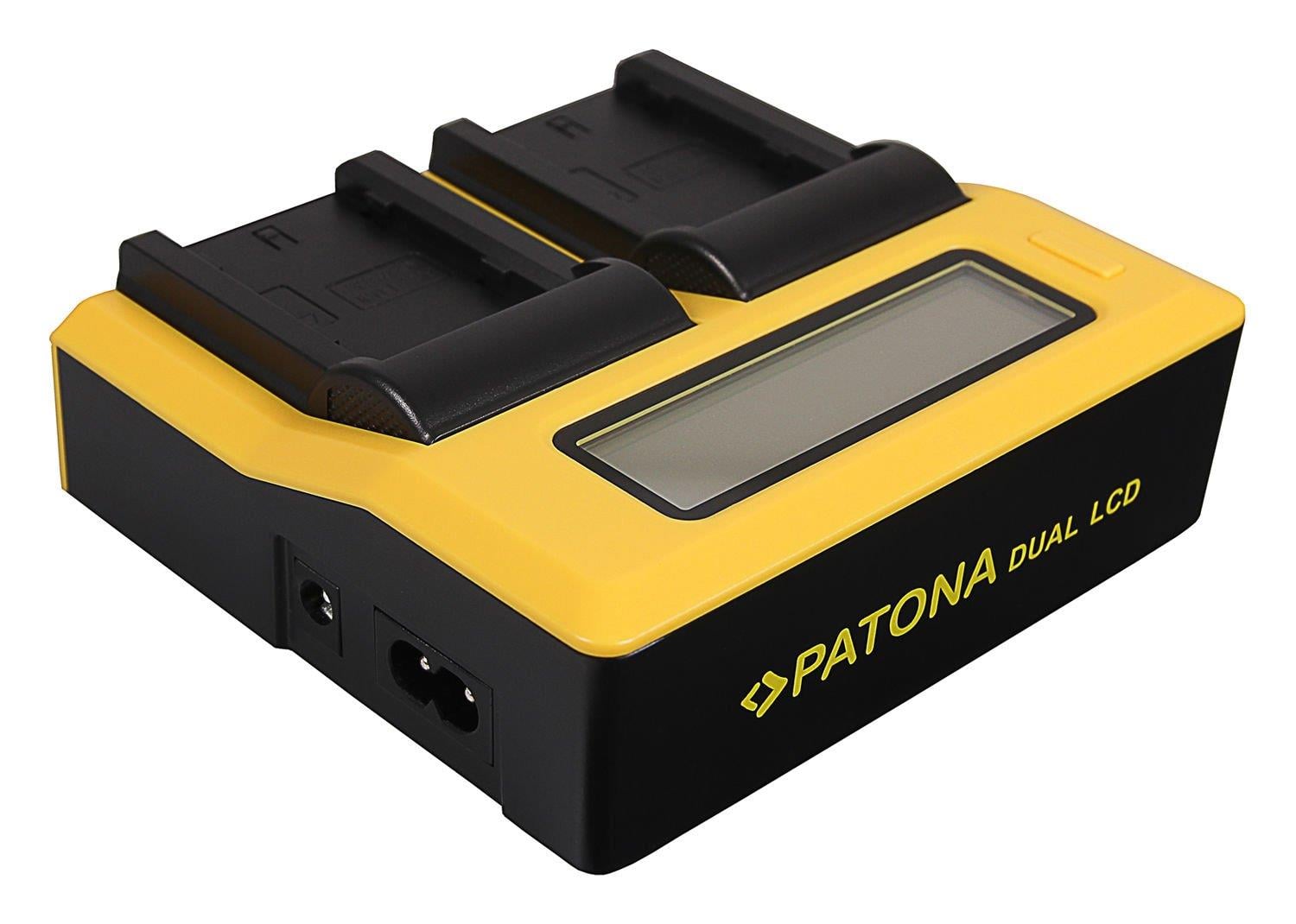 Patona İkili LCD Ekranlı USB Şarj Aleti Fuji NP-W235