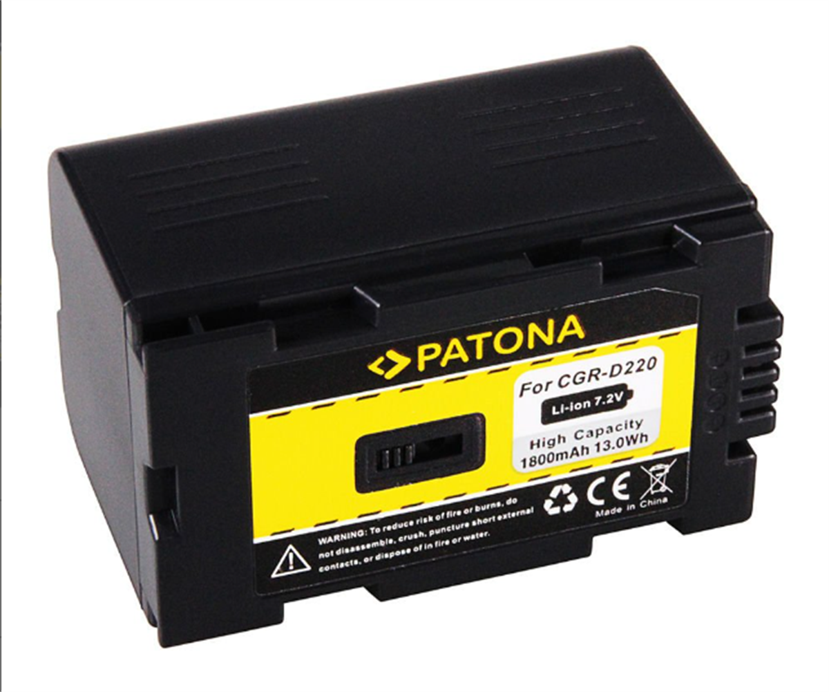 Patona Panasonic CGR-D220/D28 Batarya Pil