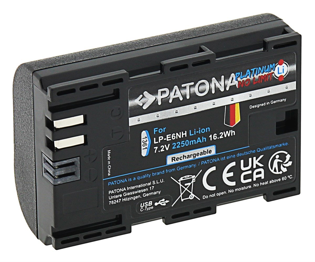 Patona Platinum LP-E6NH USB-C