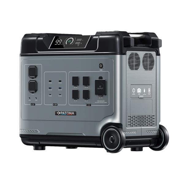 PATONA Platinum Powerstation Autarc 5000 / 5120Wh PD100W USB-C USB-A QC AC DC / LiFePO4