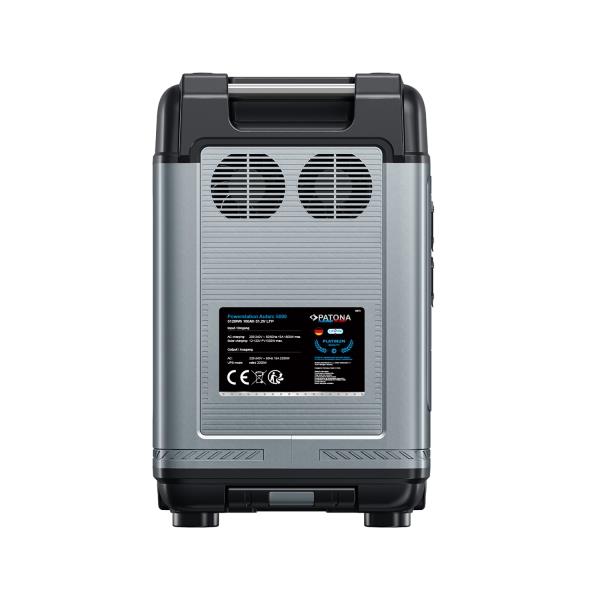 PATONA Platinum Powerstation Autarc 5000 / 5120Wh PD100W USB-C USB-A QC AC DC / LiFePO4