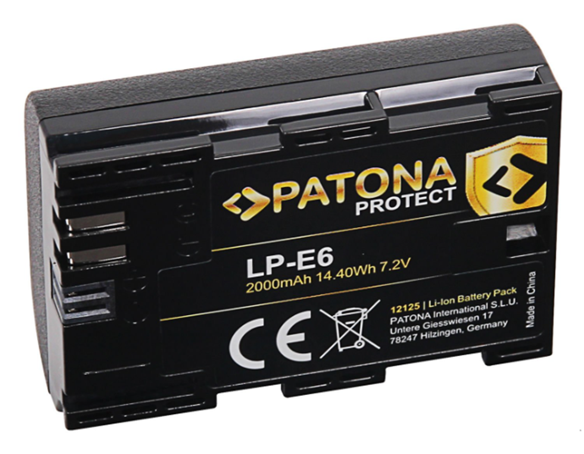 Patona Protect Canon LP-E6 Batarya Pil
