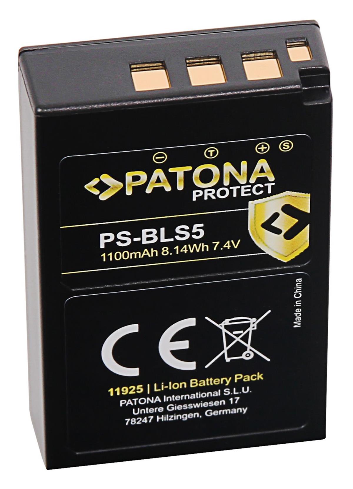 Patona Protect Olympus BLS5 Batarya Pil
