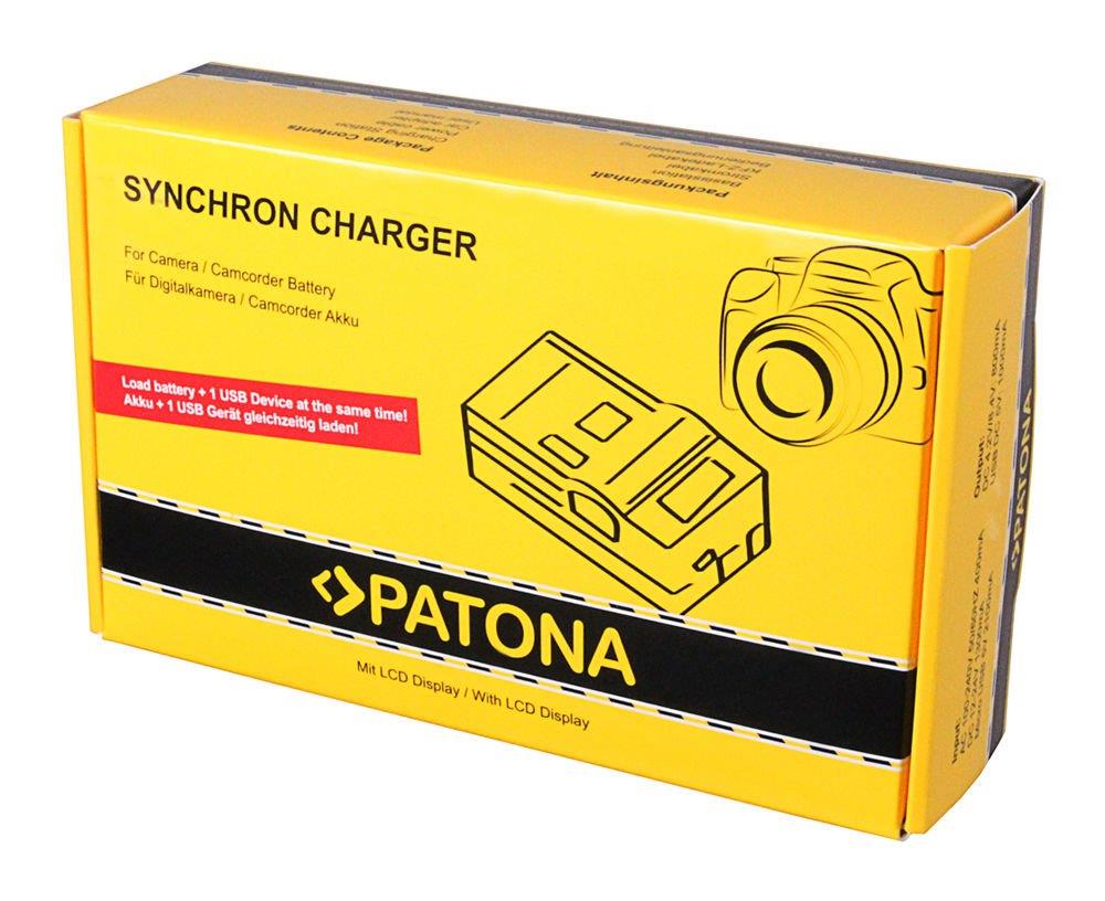 Patona Senkron LCD Ekranlı USB Şarj Cihazı Sony NP-FW50