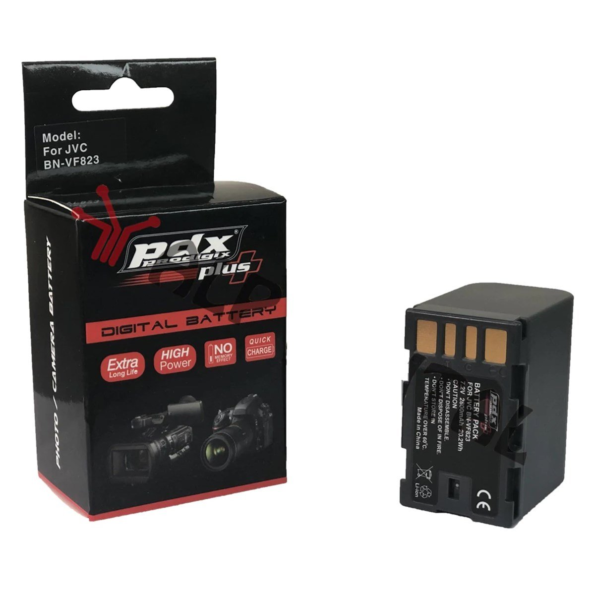 PDX For JVC VF823p Batarya