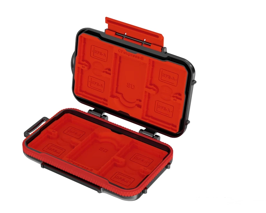 PDX KH6C Storage Memory Card Case for SD / CF-express A / CF-express B Cards