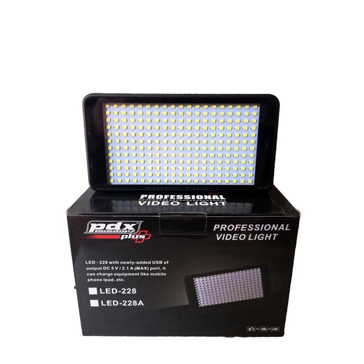 PDX Led 228 Profesyonel Video Kamera Işığı 