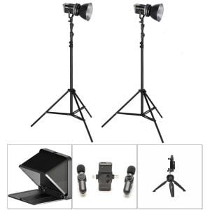PDX LP60 Bİ PRO LED İkili Vlog Set