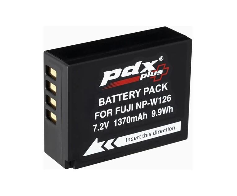 PDX Plus for Fuji NP-W126 Batarya