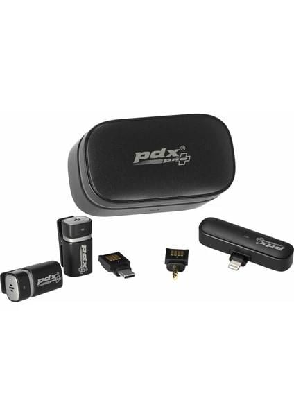 Pdx Pro S9 İkili Kablosuz Yaka Mikrofonu