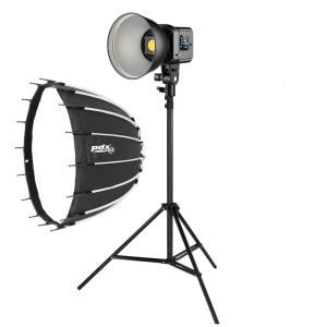 PDX SD80D Bi-Color LED Işık, Ayaklı, Softbox lı Set