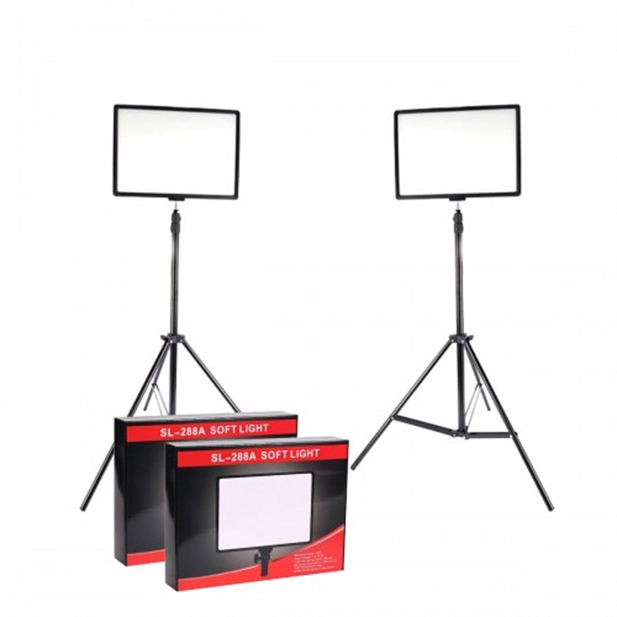 PDX SL-288A Youtuber Vloger 2'li Işık Seti