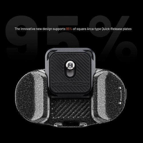 PGYTECH Beetle Camera Clip V2 with QR Plate – Kamera Klipsi & Quick-Release Plate