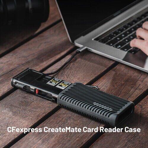 PGYTECH CFexpress CreateMate Card Reader Type A/SD(Moss Green)