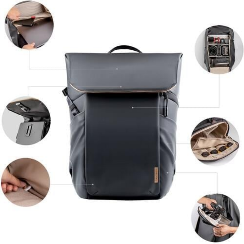 PGYTECH OneGo Air Backpack 25L (Obsidian Black) 