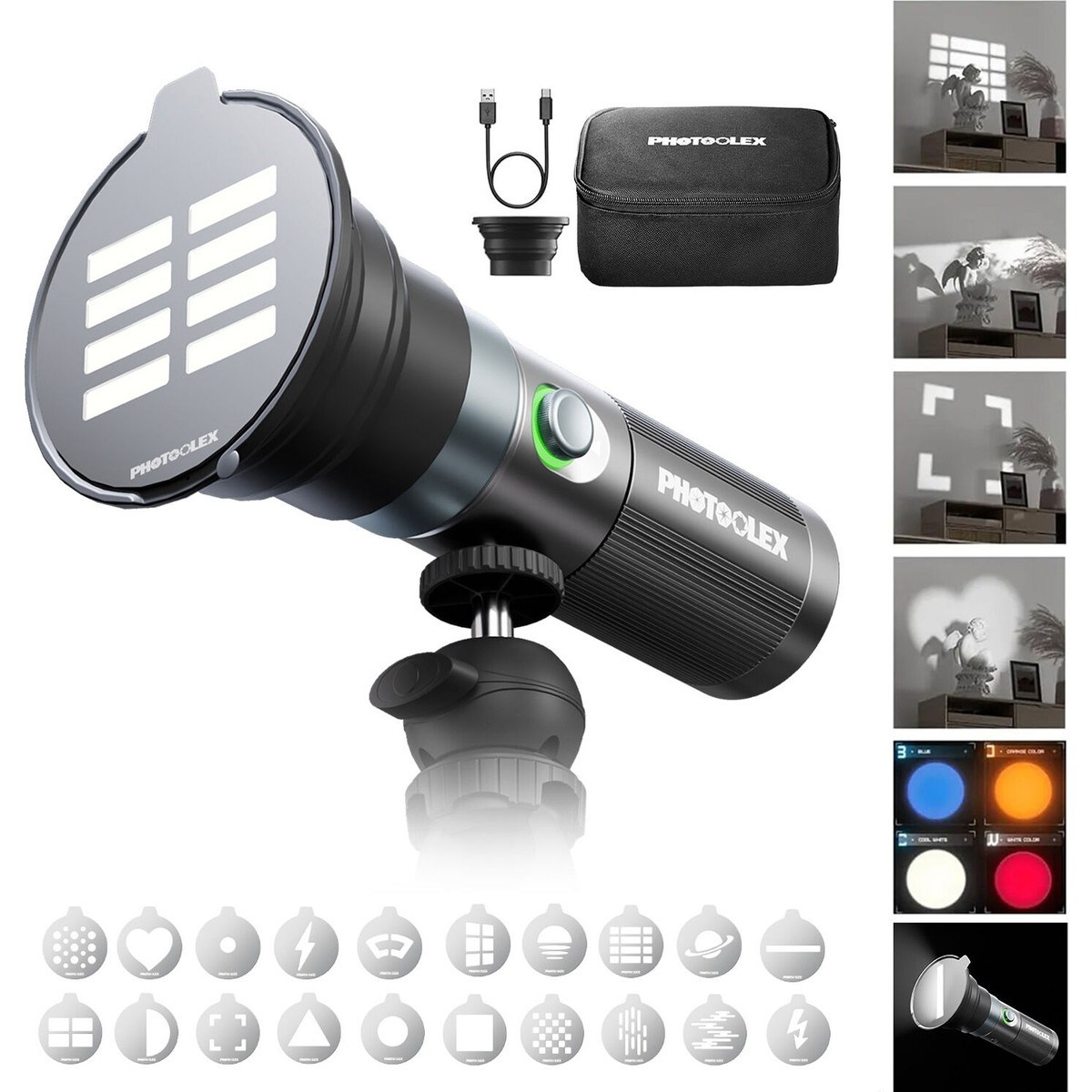 PHOTOOLEX 10W Video Spot Işığı - 10W4C
