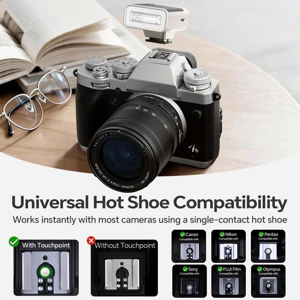 Photoolex G02 Retro Mini Speedlite Kamera Flaşı - LS-201