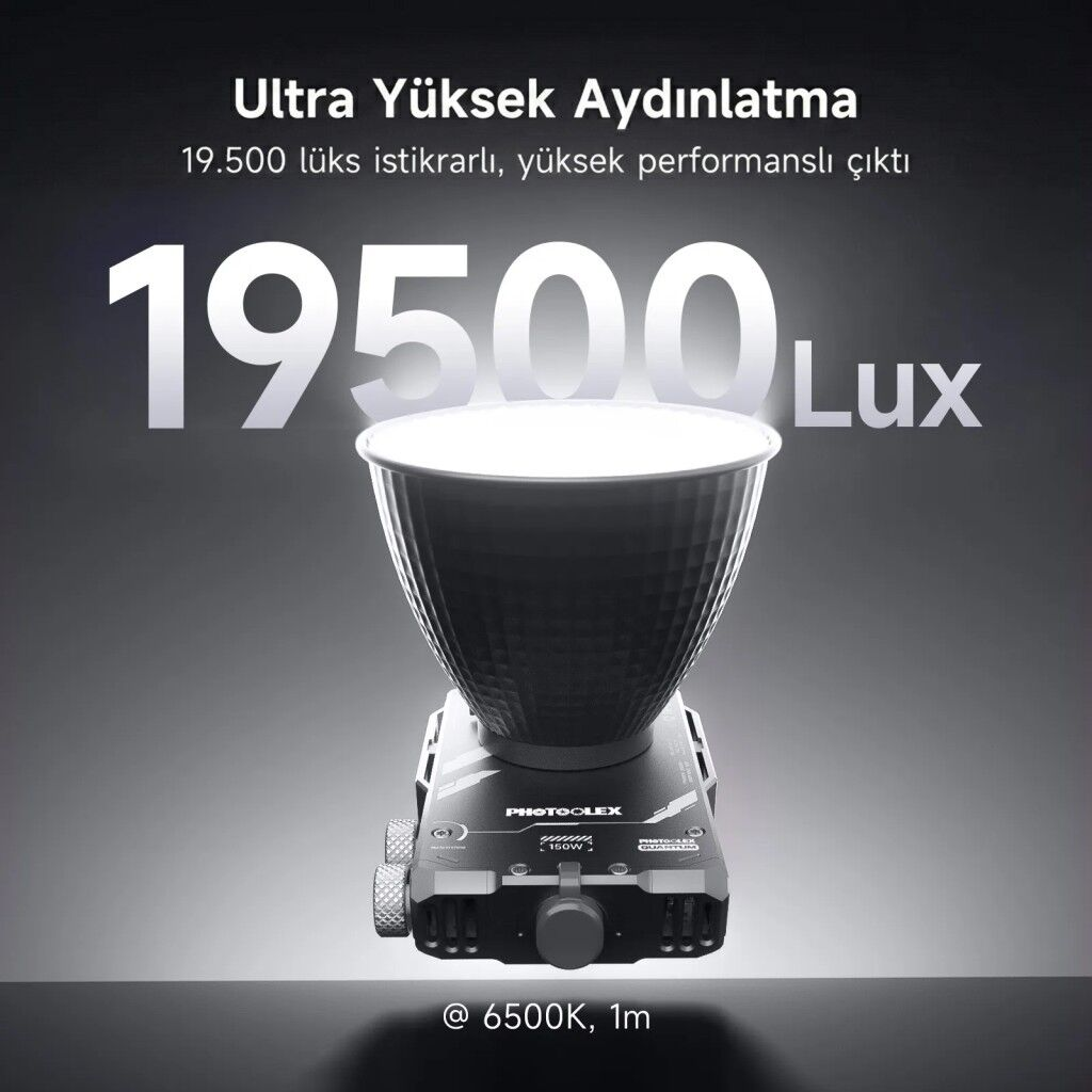 Photoolex Quantum Q150 150W Bi-Color COB LED Işık - LS-164PL-01
