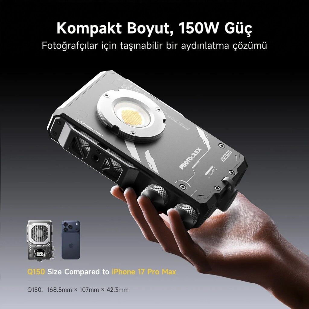 Photoolex Quantum Q150 150W Bi-Color COB LED Işık - LS-164PL-01