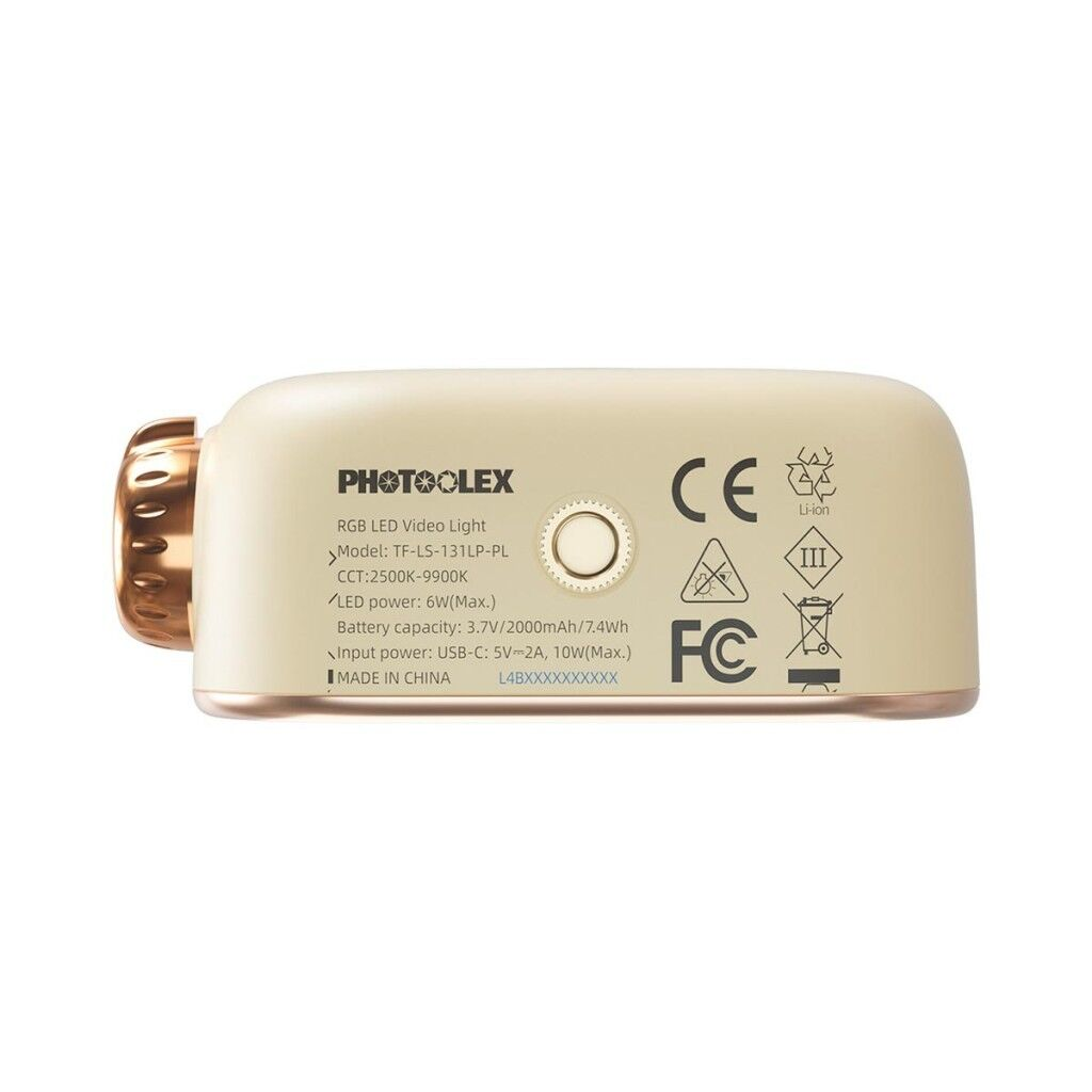 Photoolex TOFU-LUX Manyetik RGB Video LED Işık Bluetooth Kontrollü - TF-LS-131LP-PL