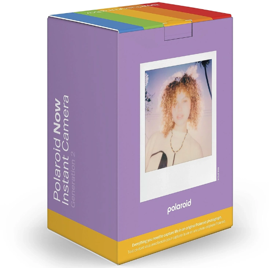 Polaroid Now Generation 2 Şipşak Fotoğraf Makinesi- Mor