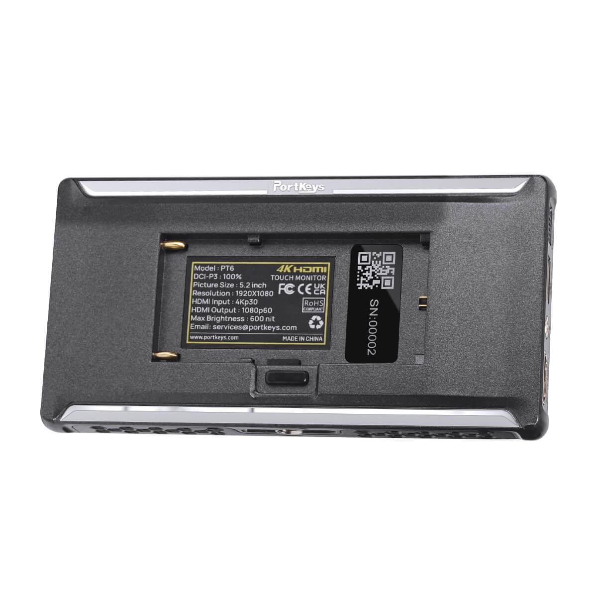 PORTKEYS PT6 5.2 INCH MONITOR