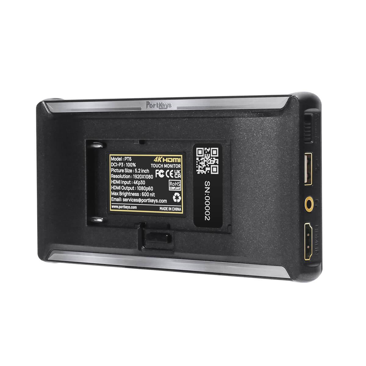 PORTKEYS PT6 5.2 INCH MONITOR