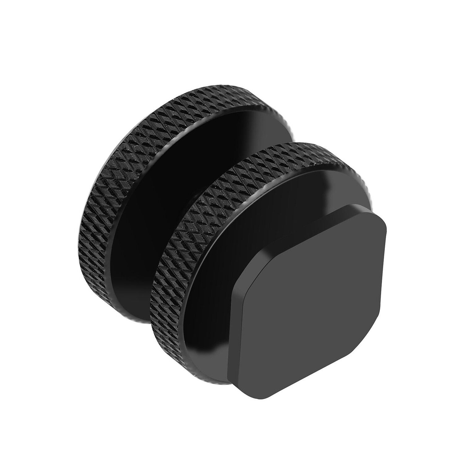 PULUZ Çift Somunlu 1/4 İnç Hot Shoe Flaş Kızağı Adaptörü