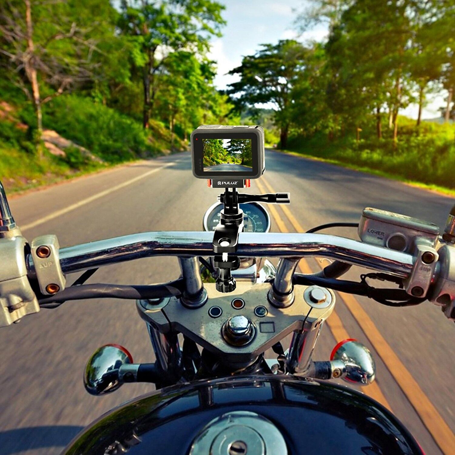 PULUZ GoPro HERO13 / MISSION 1 Manyetik Hızlı Çıkarma Tabanı