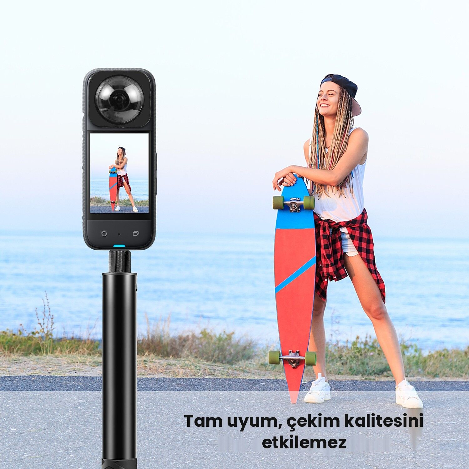 PULUZ Insta360 X3 Lens Koruyucu (Optik Cam)