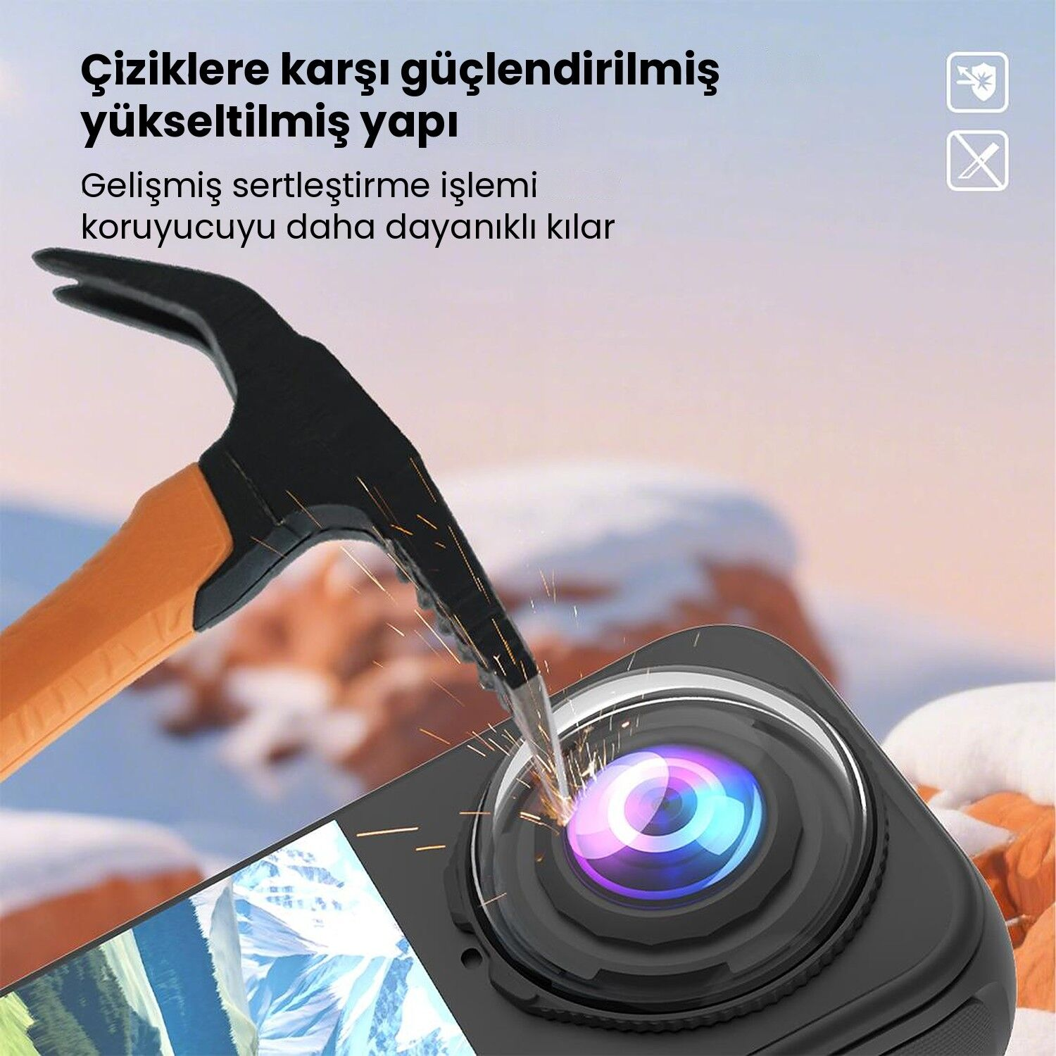 PULUZ Insta360 X4 Air Lens Koruyucu (Optik Cam)
