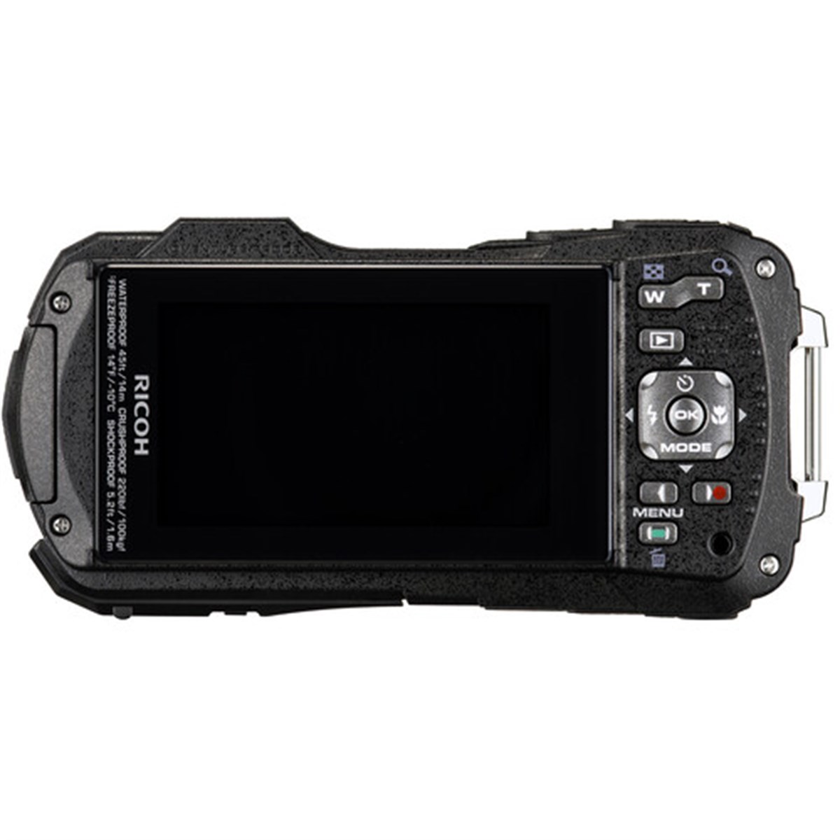 Ricoh WG-80 Digital Camera (Siyah)