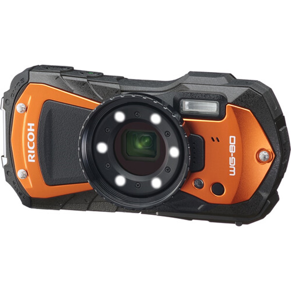 Ricoh WG-80 Digital Camera (Turuncu)