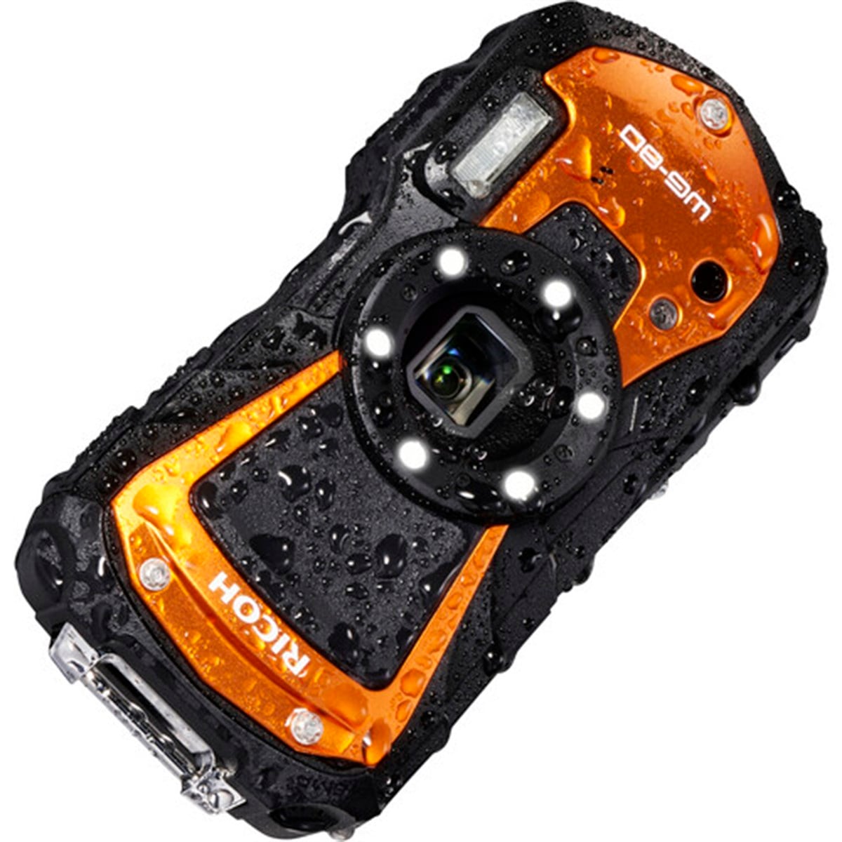 Ricoh WG-80 Digital Camera (Turuncu)