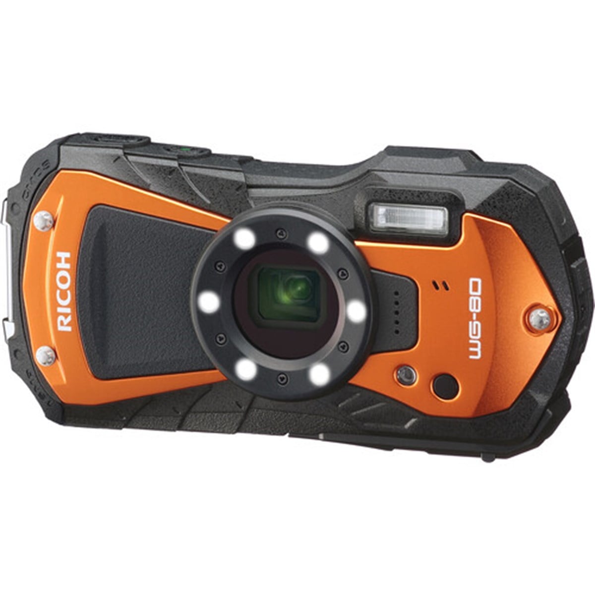 Ricoh WG-80 Digital Camera (Turuncu)
