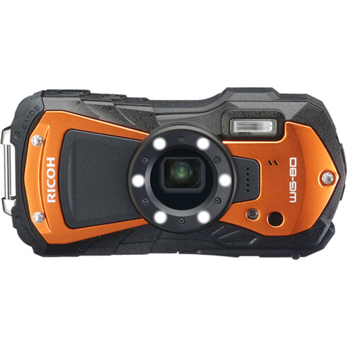 Ricoh WG-80 Digital Camera (Turuncu)