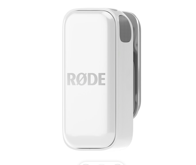 Rode Wireless Micro 2 kişilik yakamikrofonu USB-C Beyaz