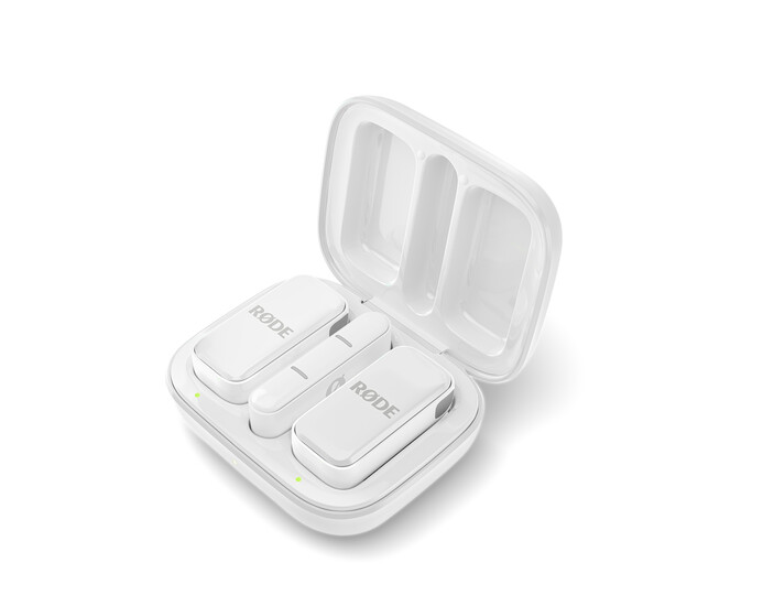 Rode Wireless Micro 2 kişilik yakamikrofonu IOS Beyaz