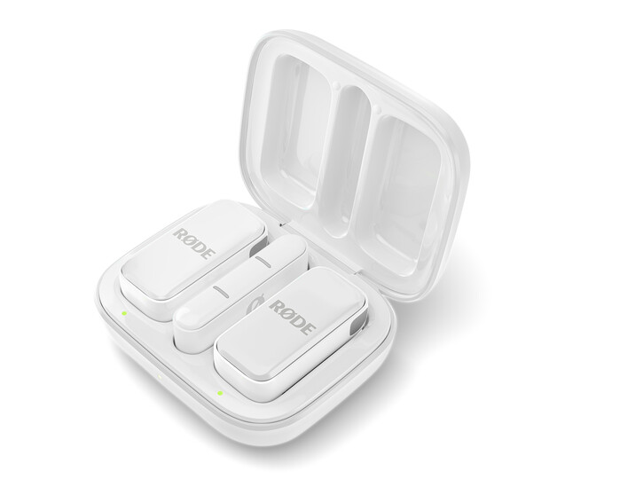 Rode Wireless Micro 2 kişilik yakamikrofonu USB-C Beyaz