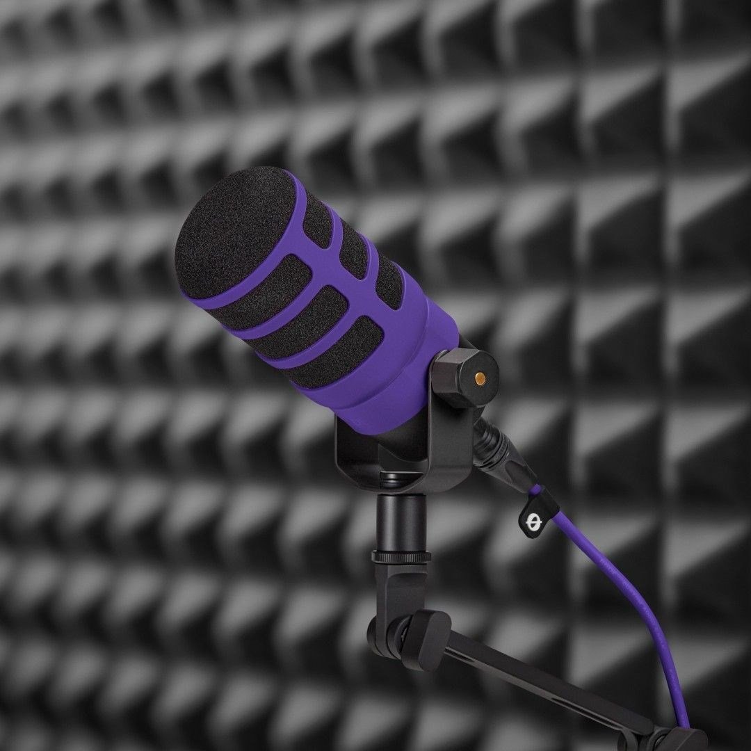 RODE WS14 PodMic ve Podmic USB mikrofonlar için PopFiltre (Mor)
