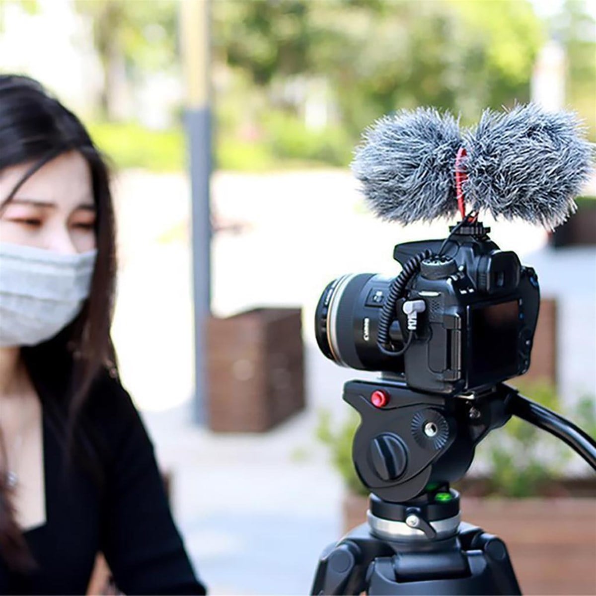 Sairen T Mic Çift Kafalı Shotgun Mikrofon