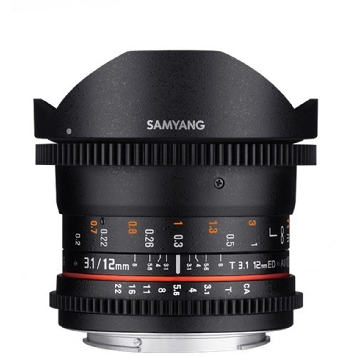 Samyang 12mm T3.1 ED AS NCS Balıkgözü Lens (Canon EF)