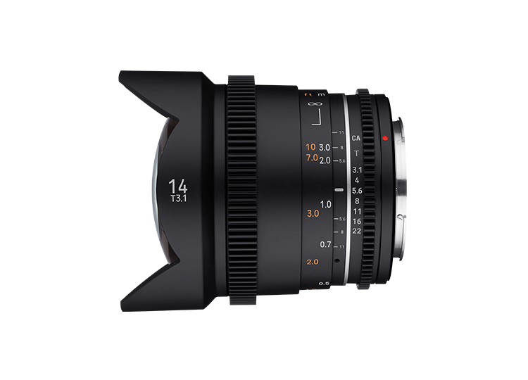 SAMYANG 14mm T3.1 Mark II Canon EF Mount Cine Lens