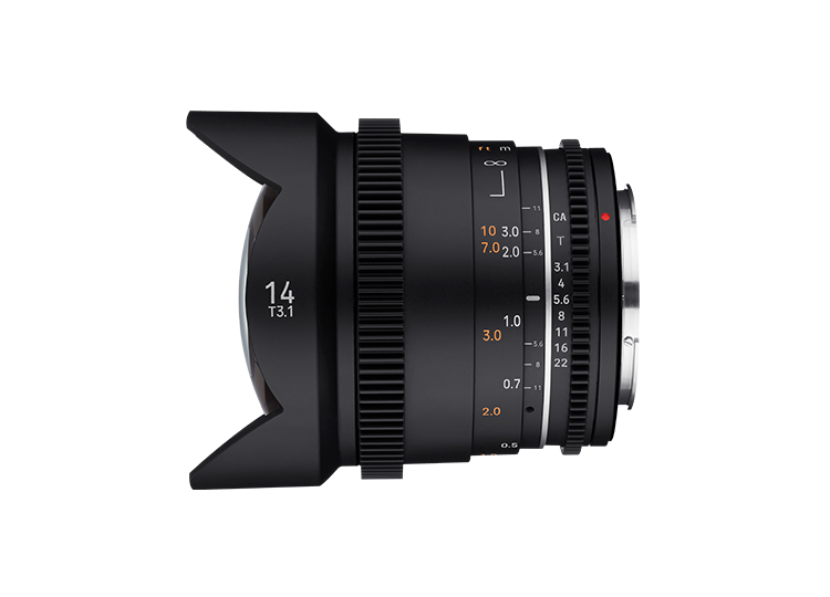 Samyang 14mm T3.1 VDSLR MK II Cine Lens (Sony E Mount)