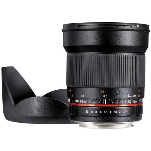 Samyang 16mm F2.0 APS-C ED AS UMC CS Lens (Sony A)
