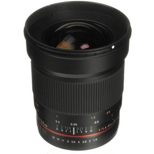 Samyang 24mm F1.4 ED AD UMC Full Frame Samsung NX Mount Lens